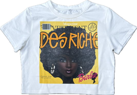 “Barbie” crop femme Vetement